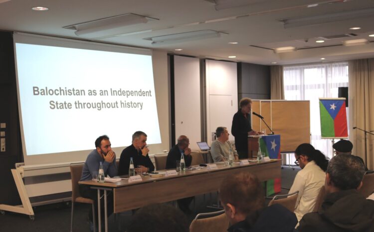  Free Balochistan Movement Seminar in Germany highlights the story of unheard Balochistan