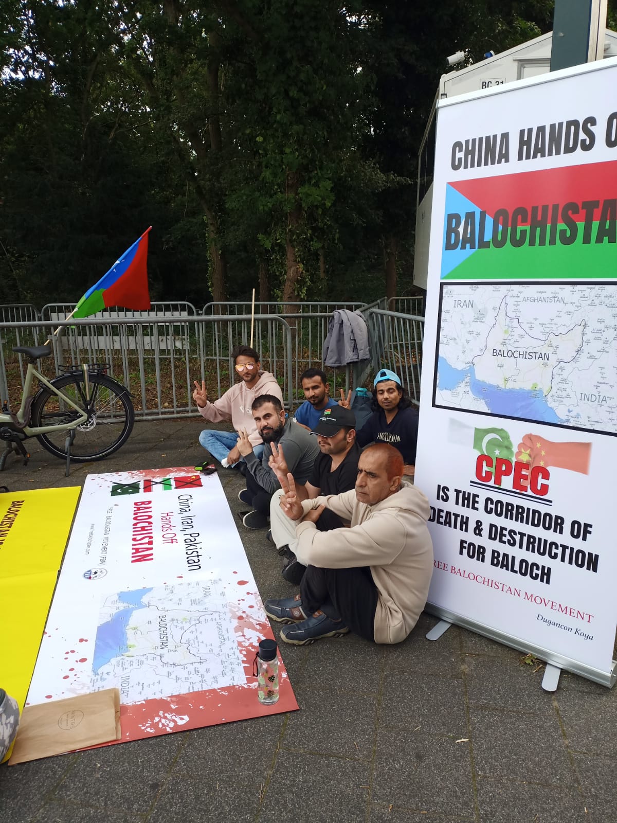 Free Balochistan Movement Starts 24-Hour Vigil At Chinese Embassy In ...